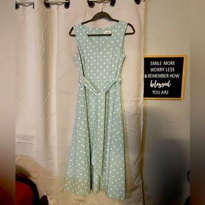 Calvin Klein Flare Midi Dress